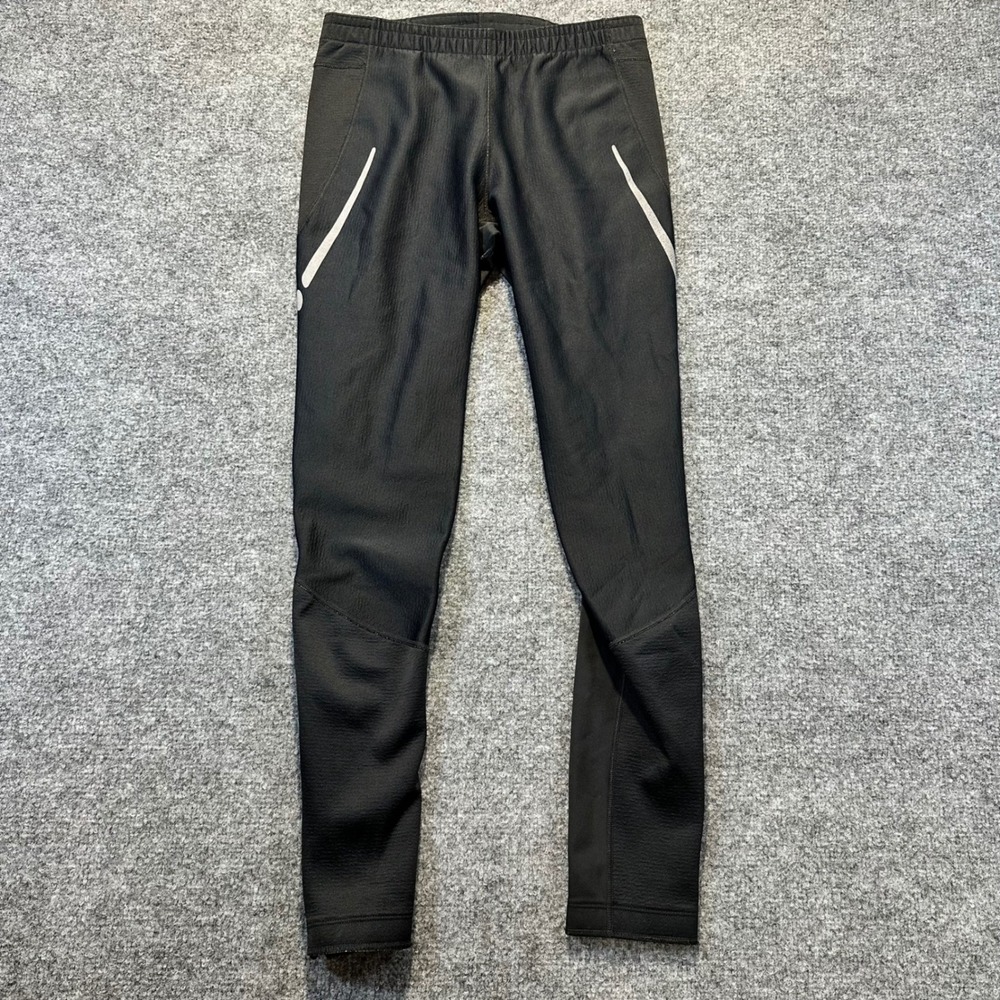 Sugoi Performance Leggings Womens S Black Reflective Athletic Gorpcore‎ Running